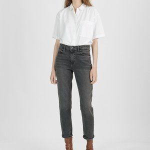 Denim x Alexander Wang Grip High Rise Skinny Jeans